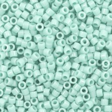 Miyuki delica Beads 11/0 - Duracoat opaque dyed mint aqua DB-2356